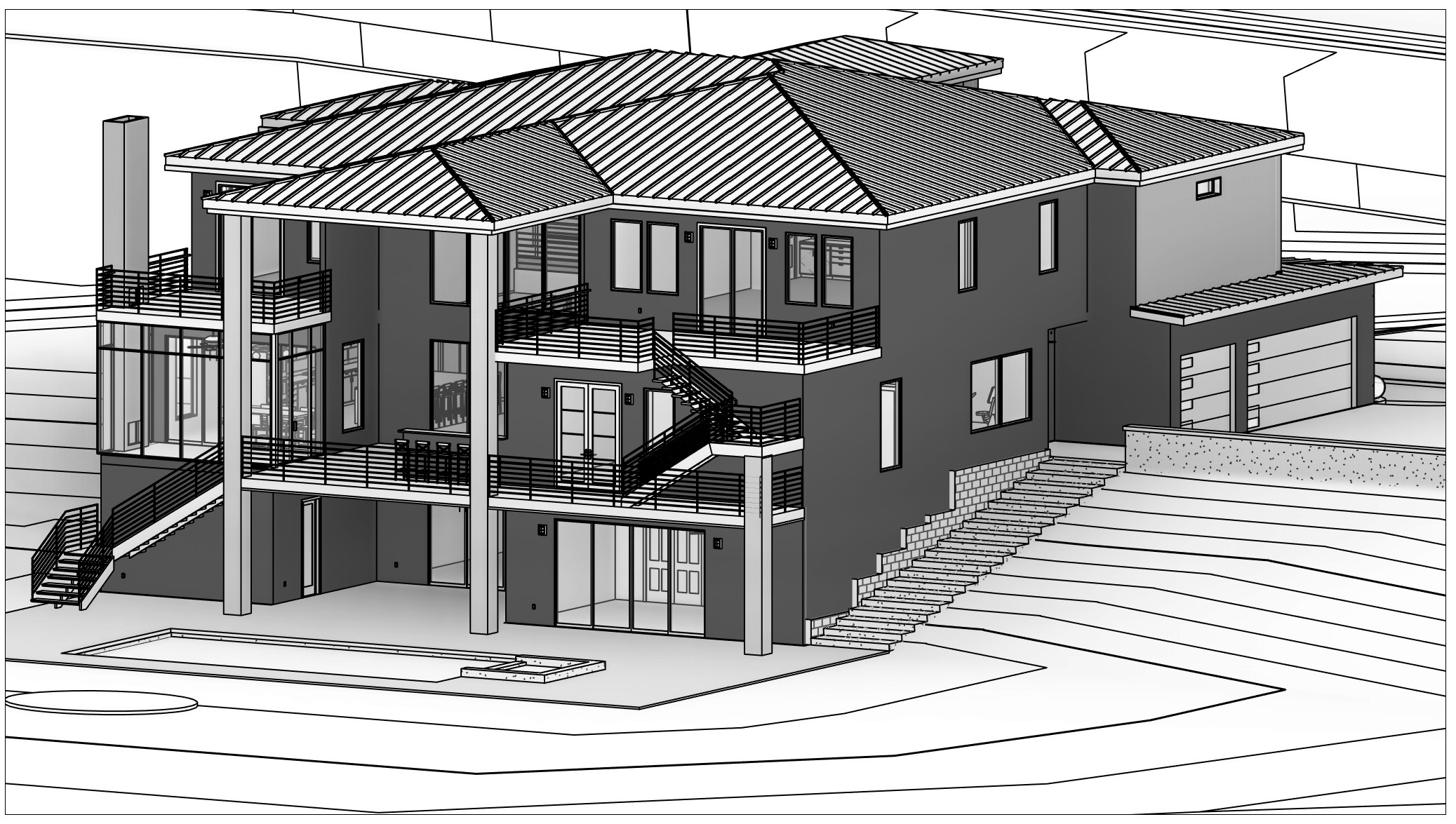 Paragon Estates 3D perspective